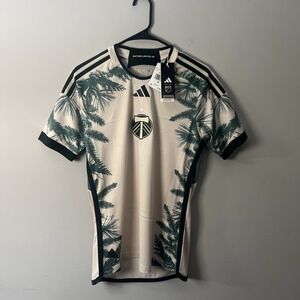 Adidas MLS Portland Timbers FC Men's 24/25 Authentic Away Jersey HZ6200 Size S